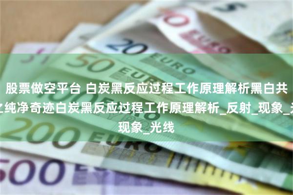 股票做空平台 白炭黑反应过程工作原理解析黑白共鸣之纯净奇迹白炭黑反应过程工作原理解析_反射_现象_光线